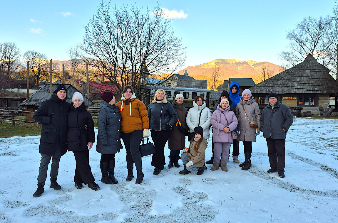 Картинка колочава зимой